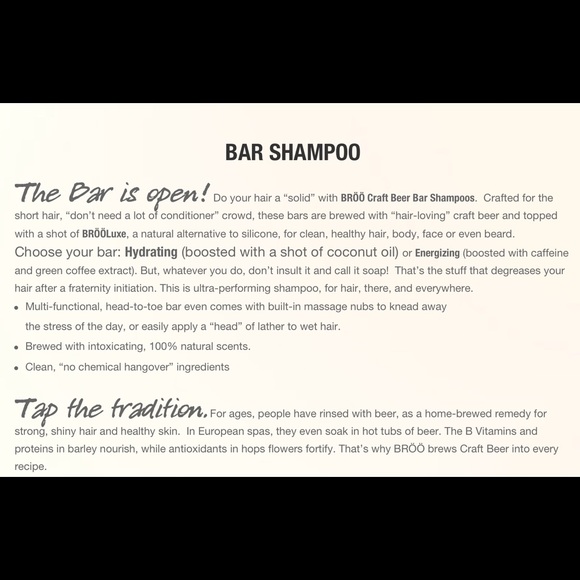 BROO BEER BAR SOAP FOR MEN... - Picture 5 of 8